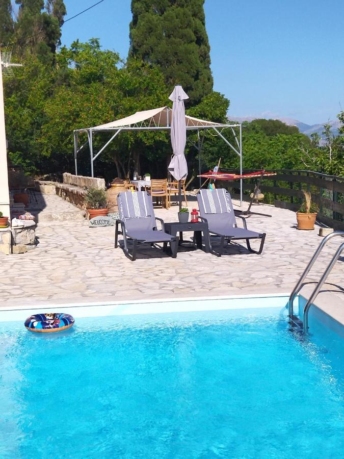 Villa Serenity Vóvikes Exterior foto